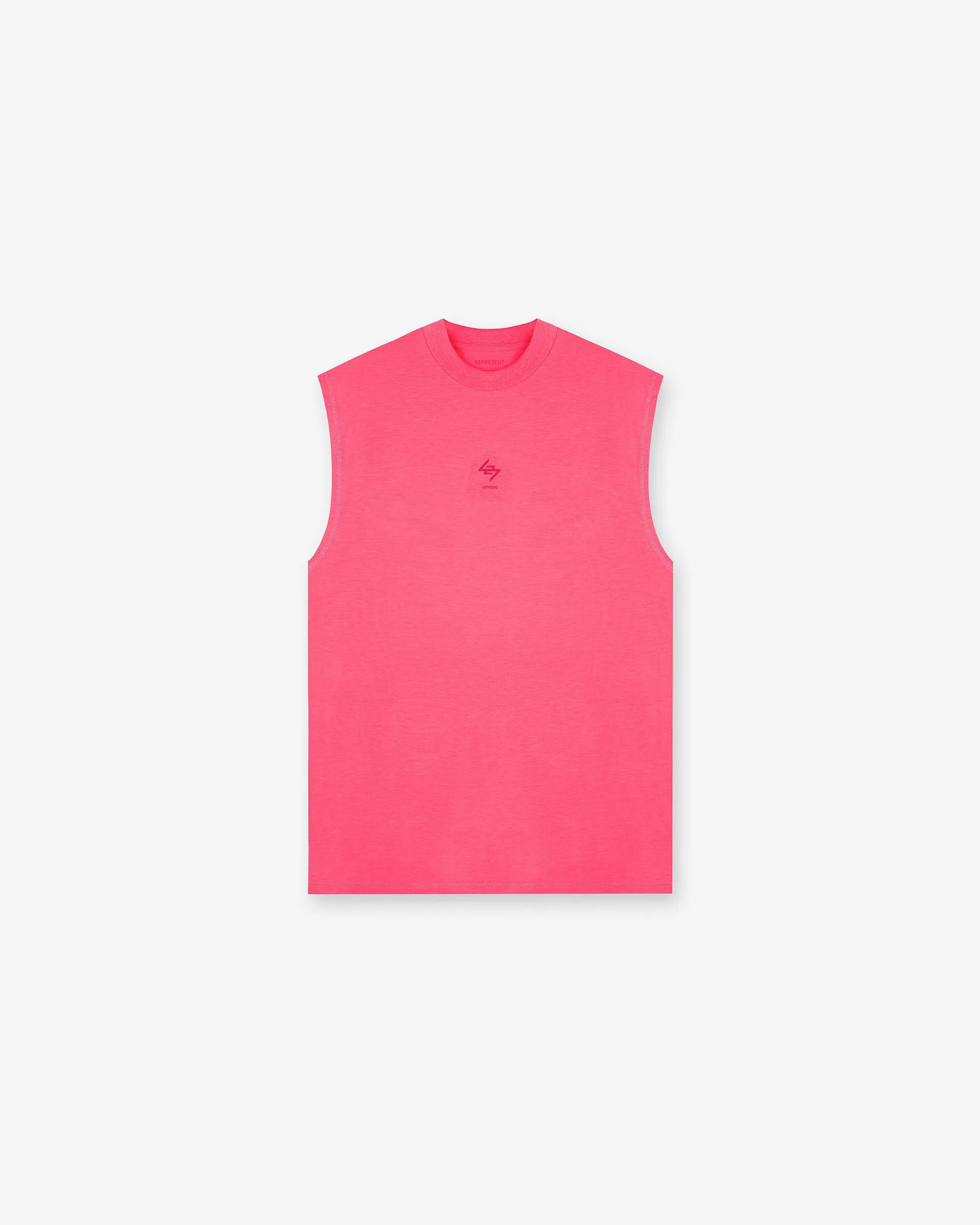 247 Oversized Tank - Ultra Pink