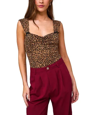 Amara Leopard Bodysuit