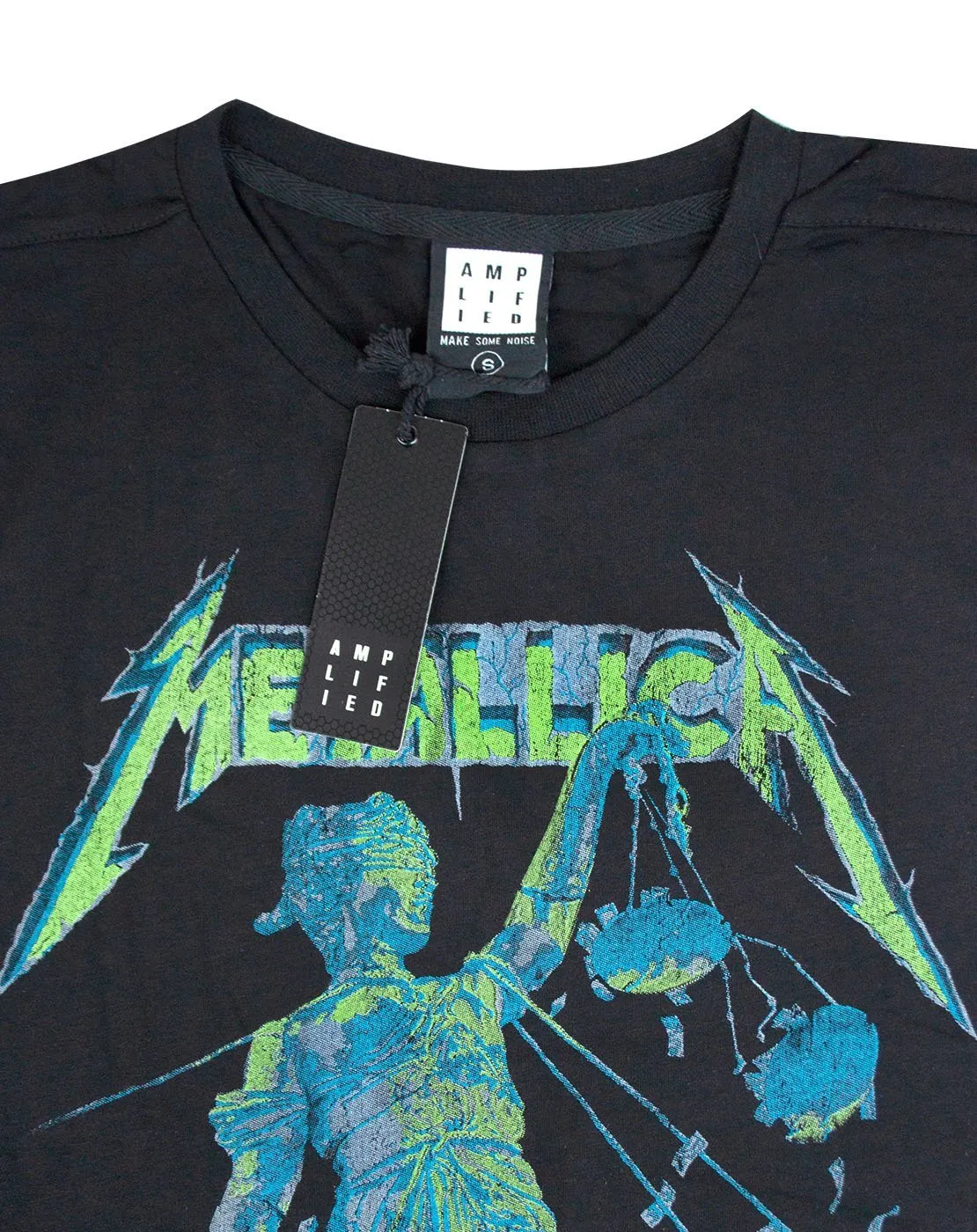 Amplified Metallica Justice For All Women's Sleeveless T-shirt