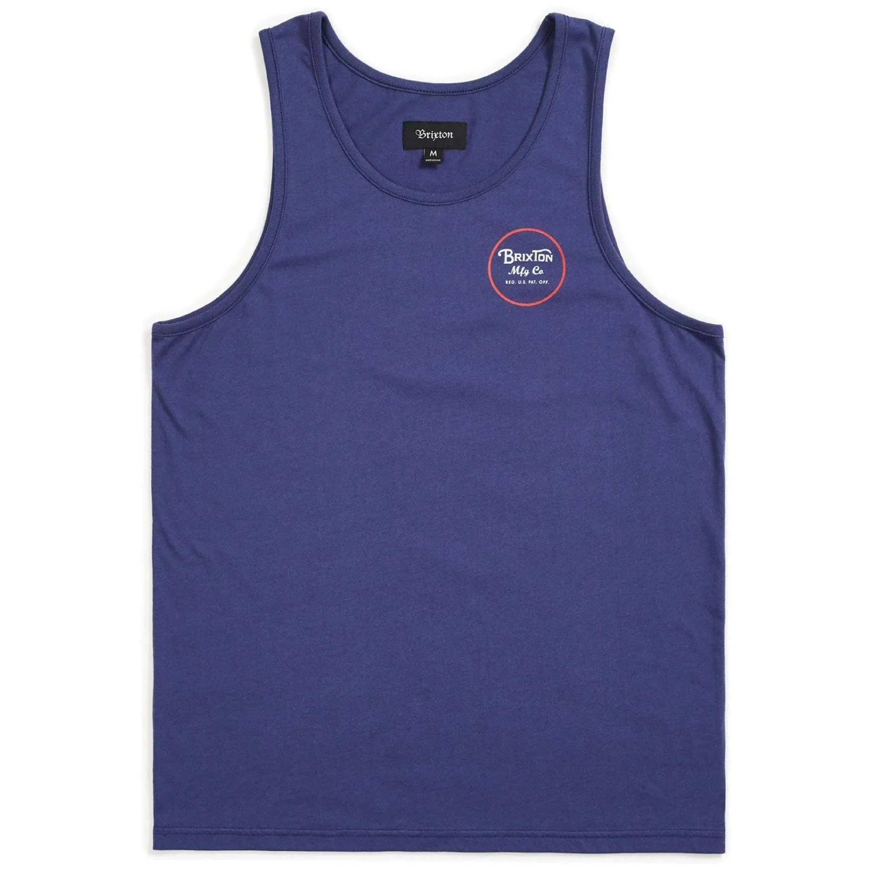 Brixton Wheeler Tank Top Vest - Patriot Blue