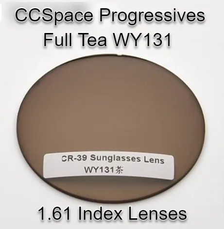 CCSpace Aspheric Progressive Vision Dyed CR-39 Lenses