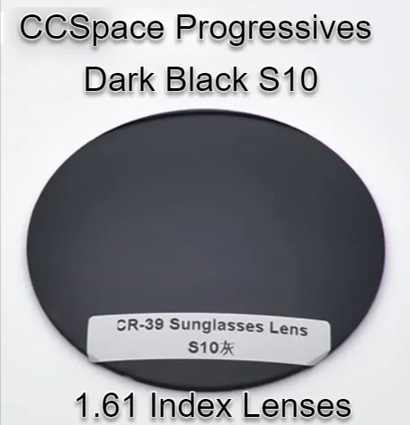 CCSpace Aspheric Progressive Vision Dyed CR-39 Lenses