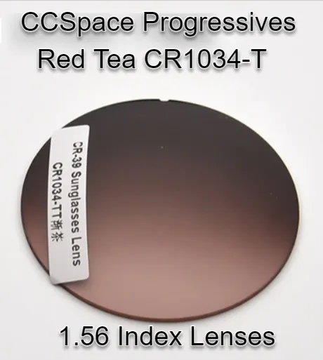 CCSpace Aspheric Progressive Vision Dyed CR-39 Lenses