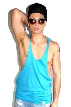 Core String Tank-Blue