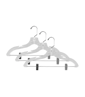 Curve Crystal Plastic Hanger