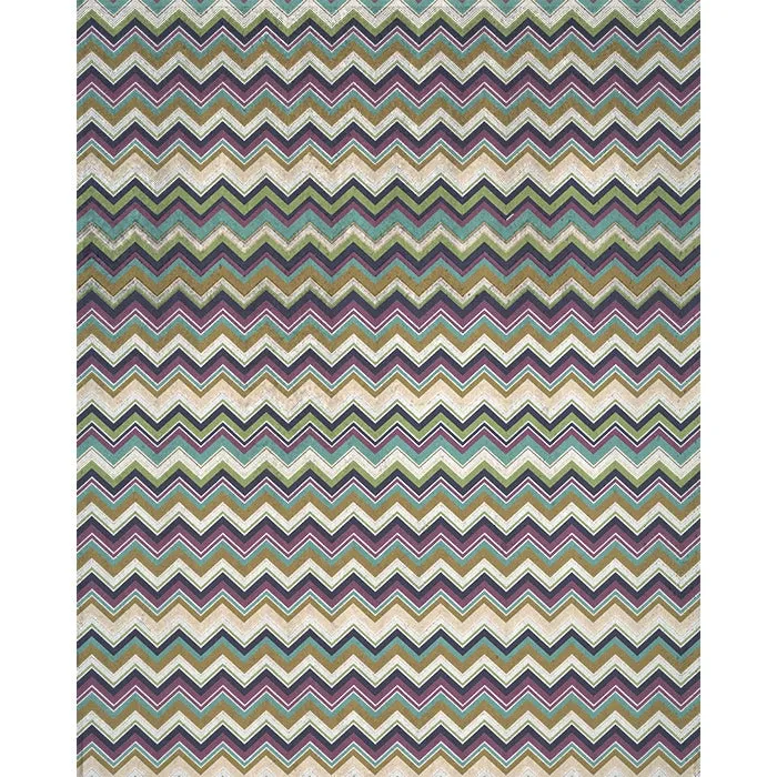 Dark Tones Chevron Printed Backdrop