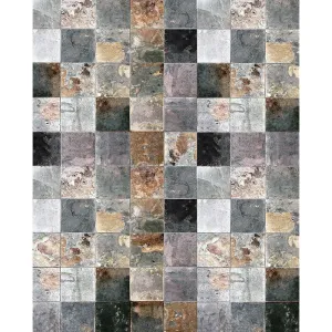 Distressed Tile Printed Backdrop