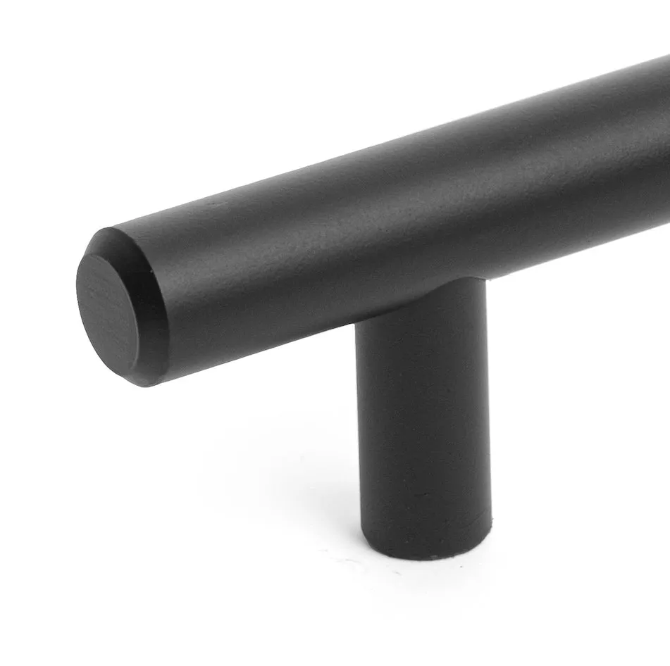 Diversa Matte Black Euro Style 3" (76mm) Cabinet Bar Pull