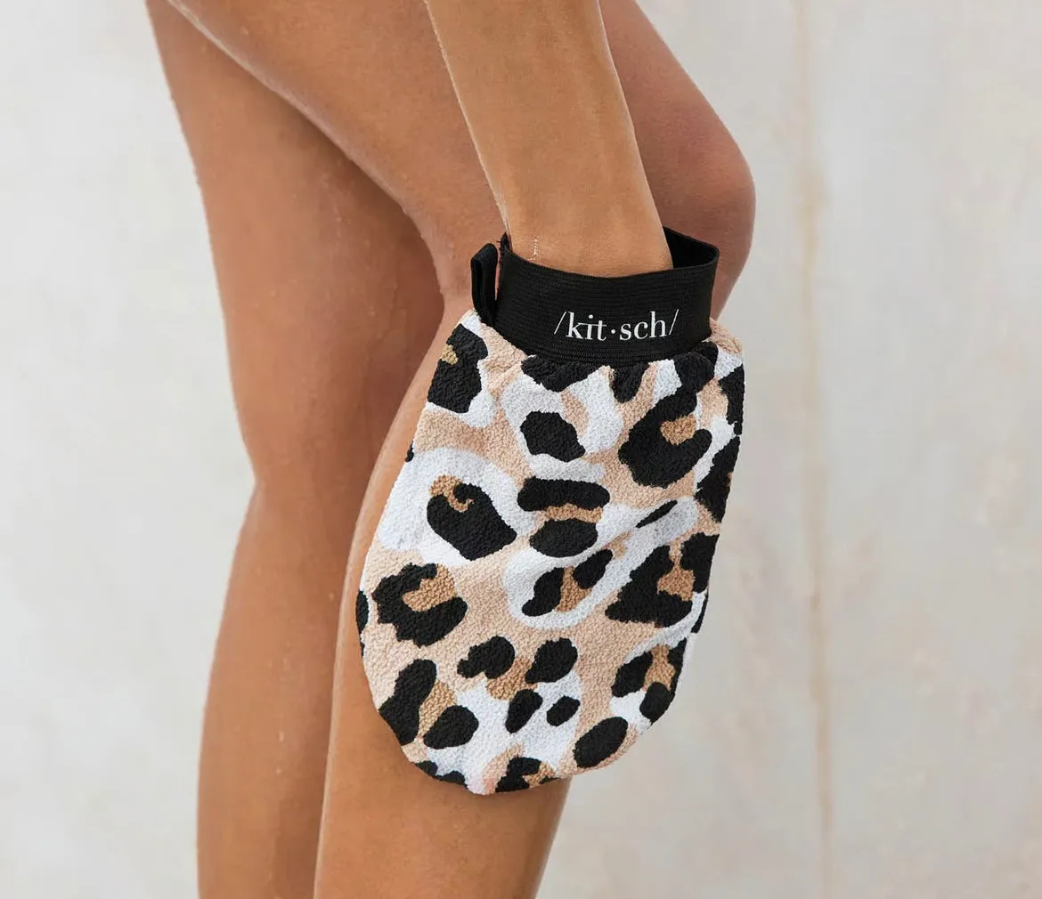 Exfoliating Mitt - Leopard