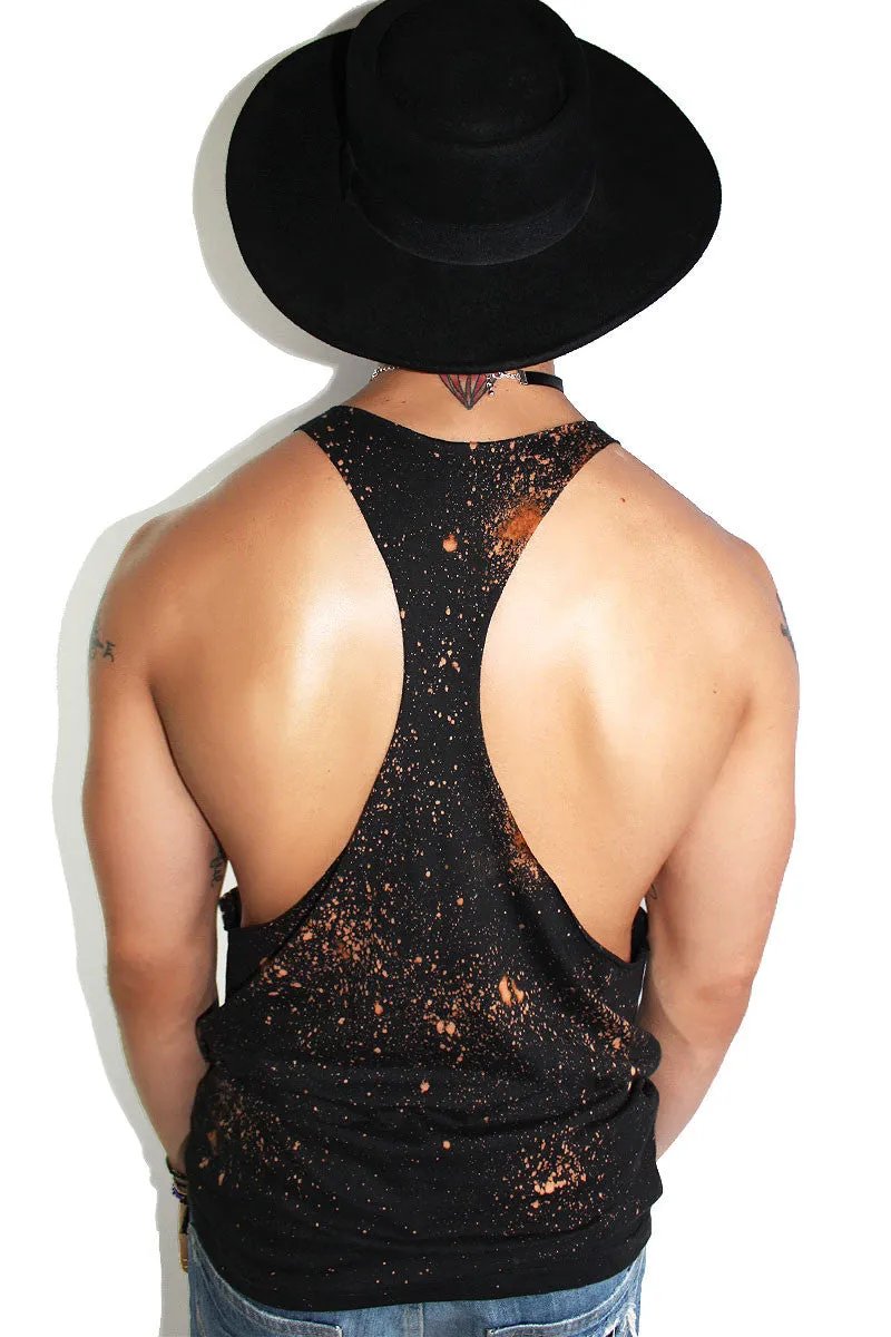 Gaylien String Tank-Black Spot