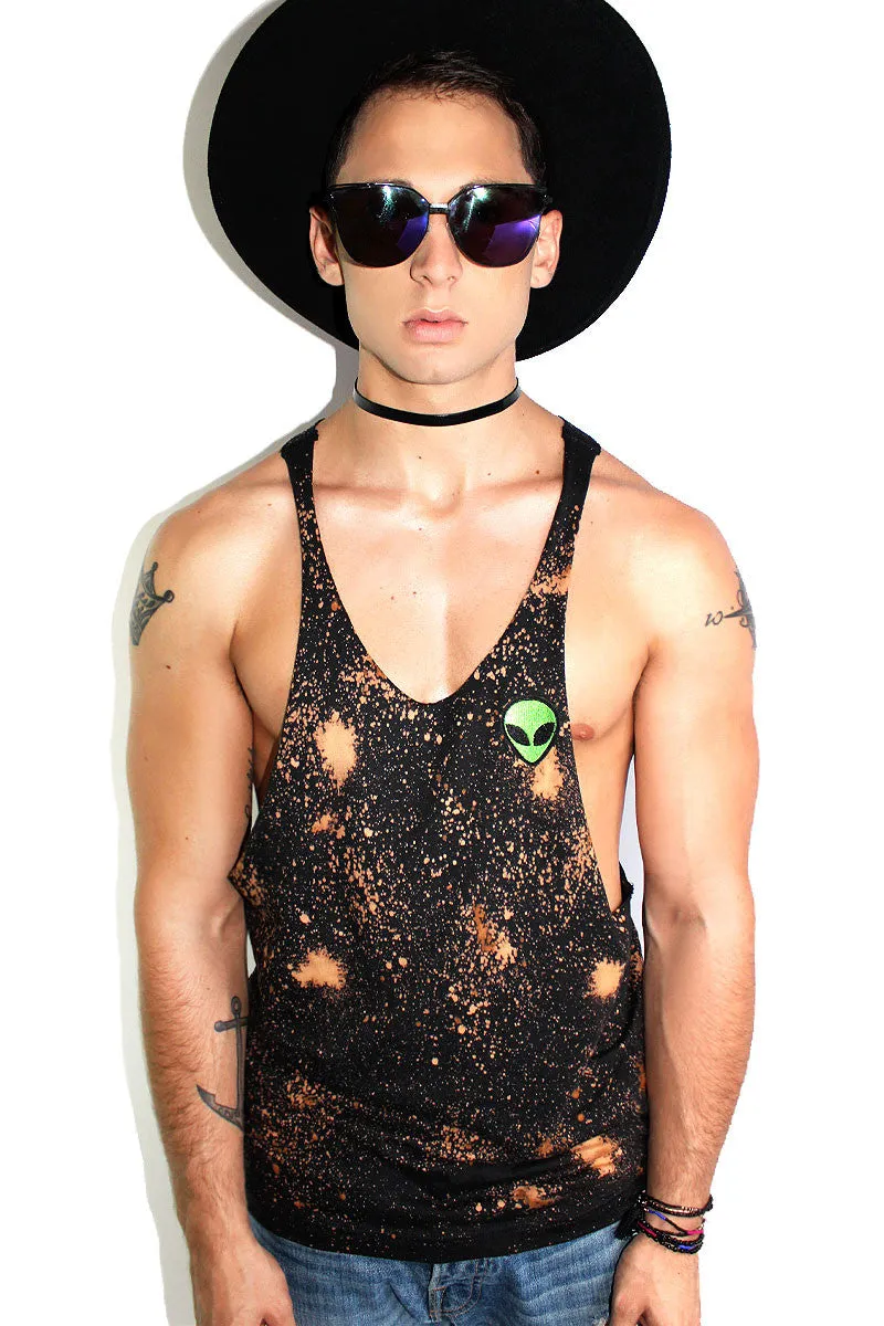 Gaylien String Tank-Black Spot