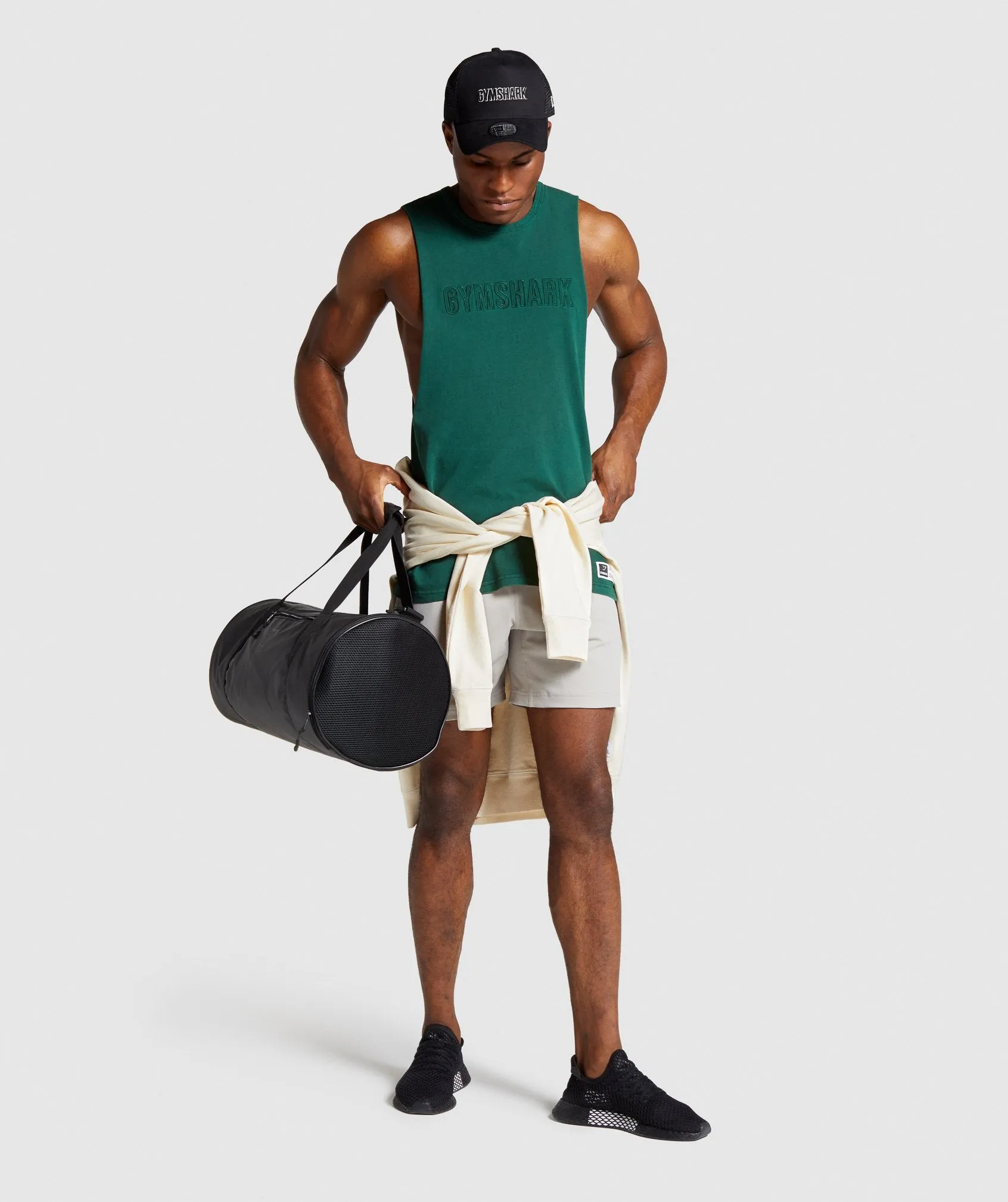 Gymshark Track Tank - Green