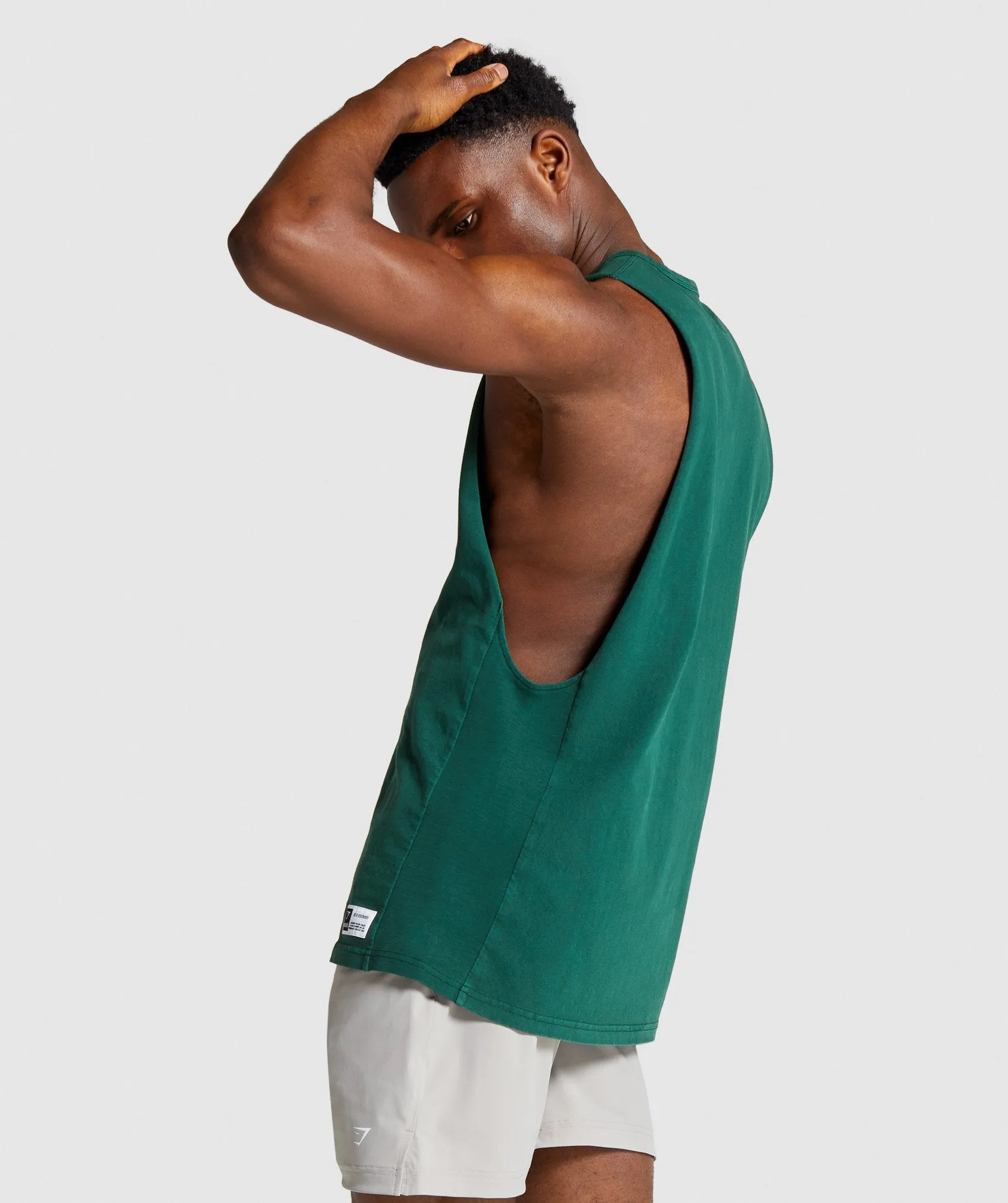 Gymshark Track Tank - Green