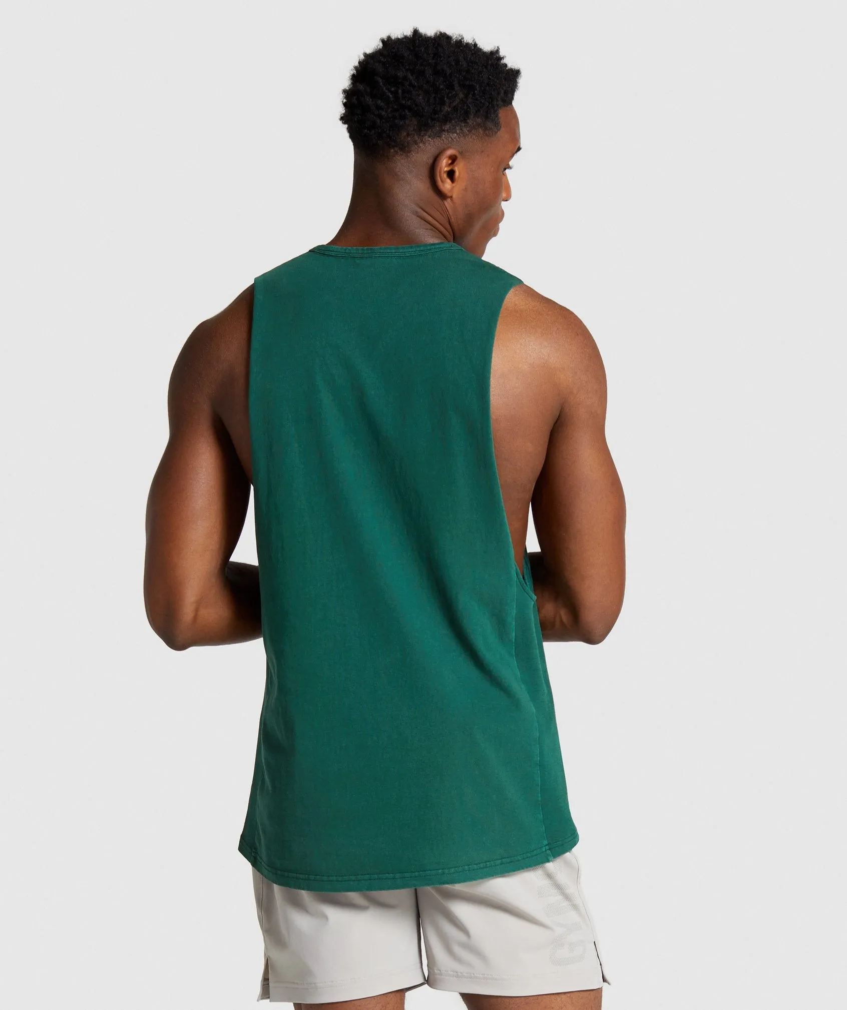 Gymshark Track Tank - Green