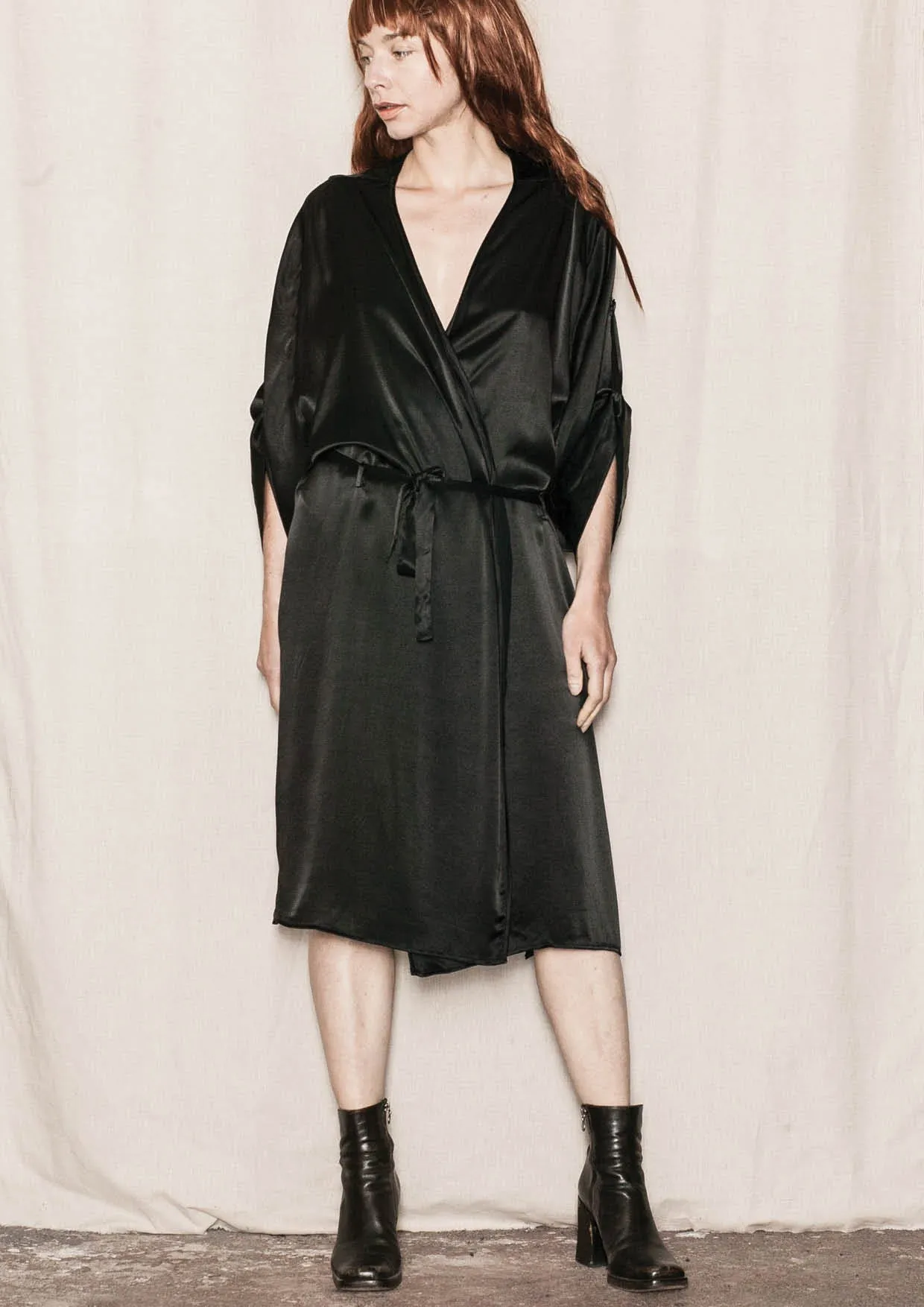 KIMONO - RAYON black