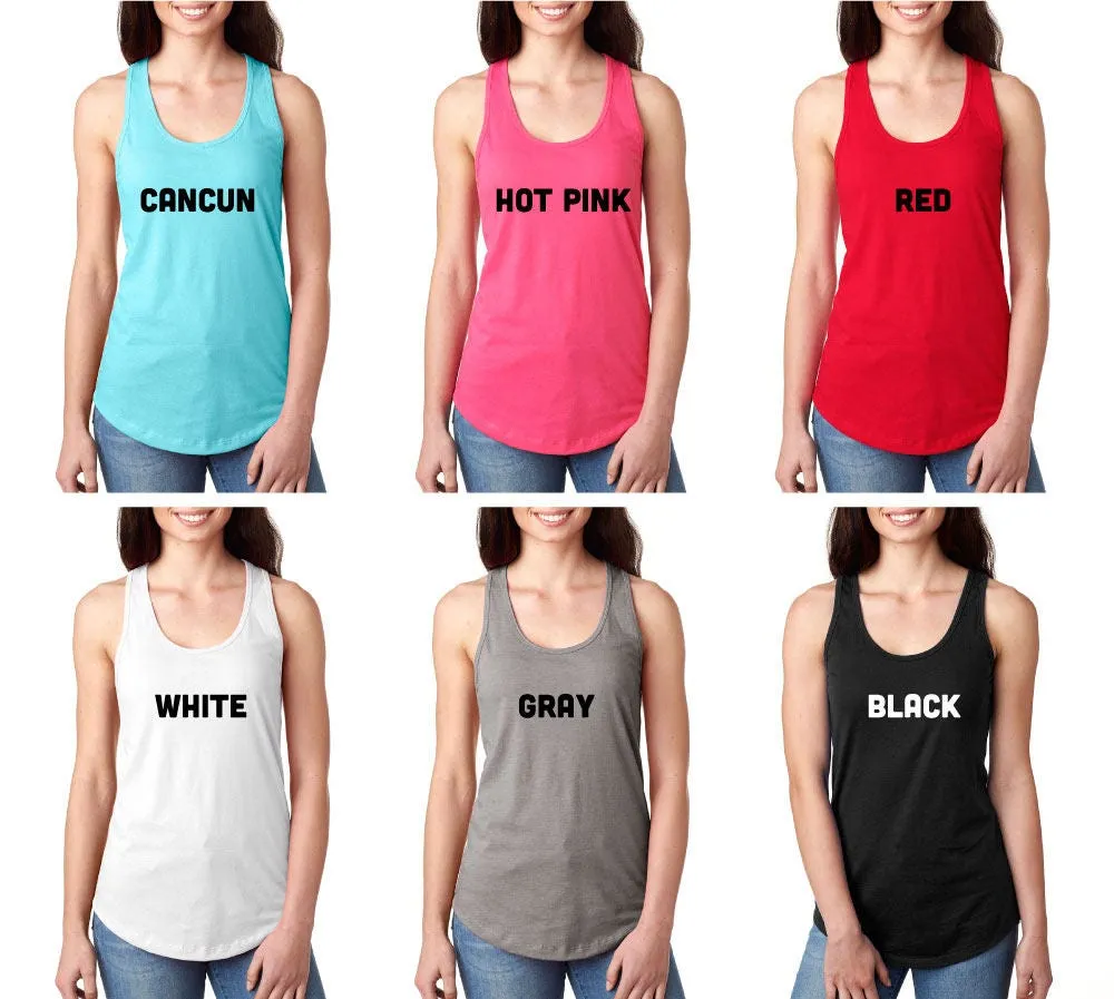 Kiss this Bachelorette Goodbye with wedding date tank top