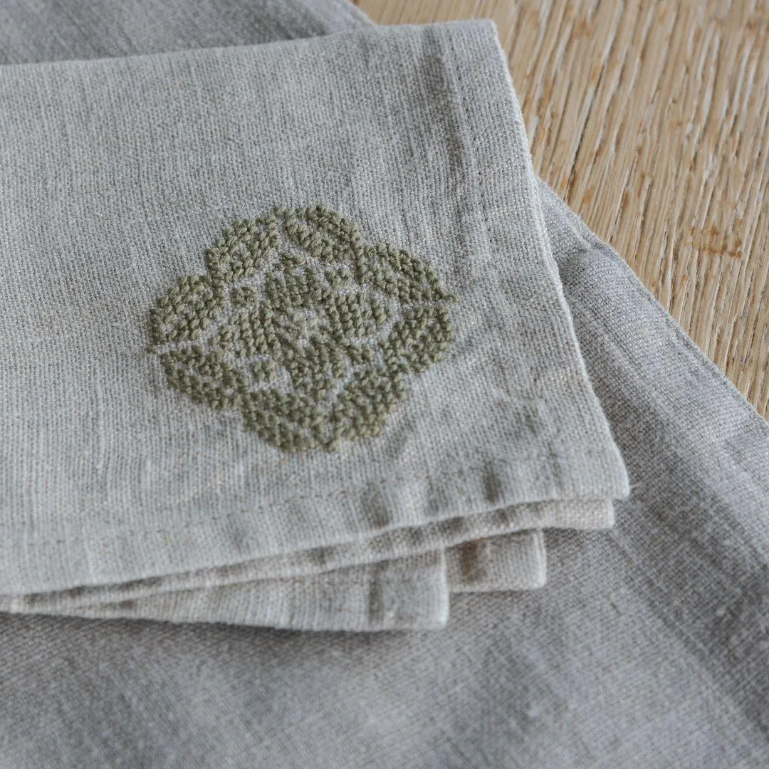 LINEN PLACEMAT POPPY