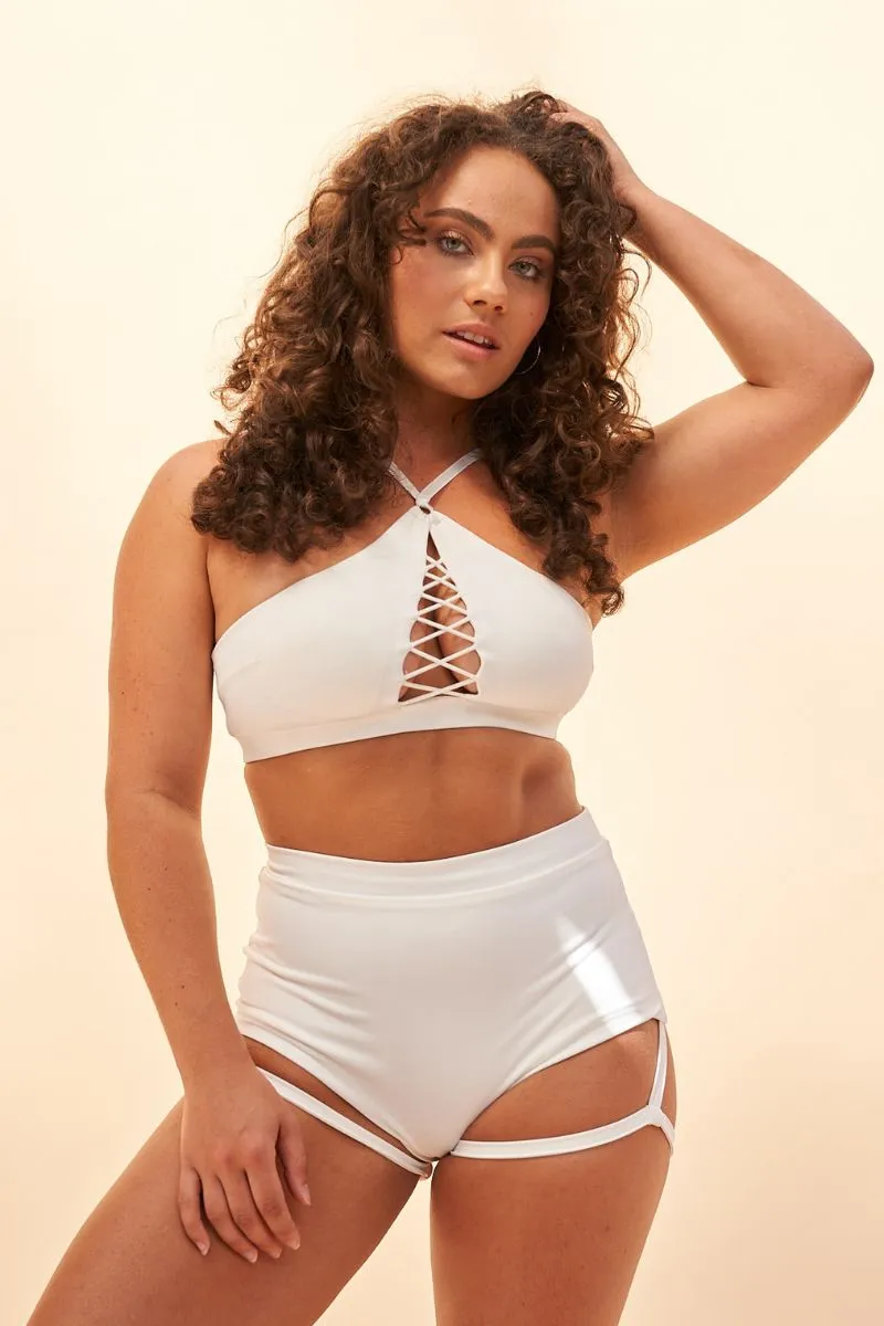 Lunalae Kylie Seamless Top - White