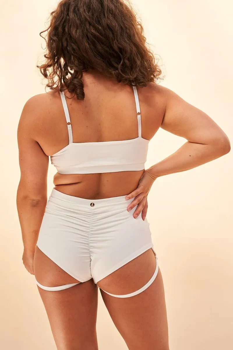 Lunalae Kylie Seamless Top - White