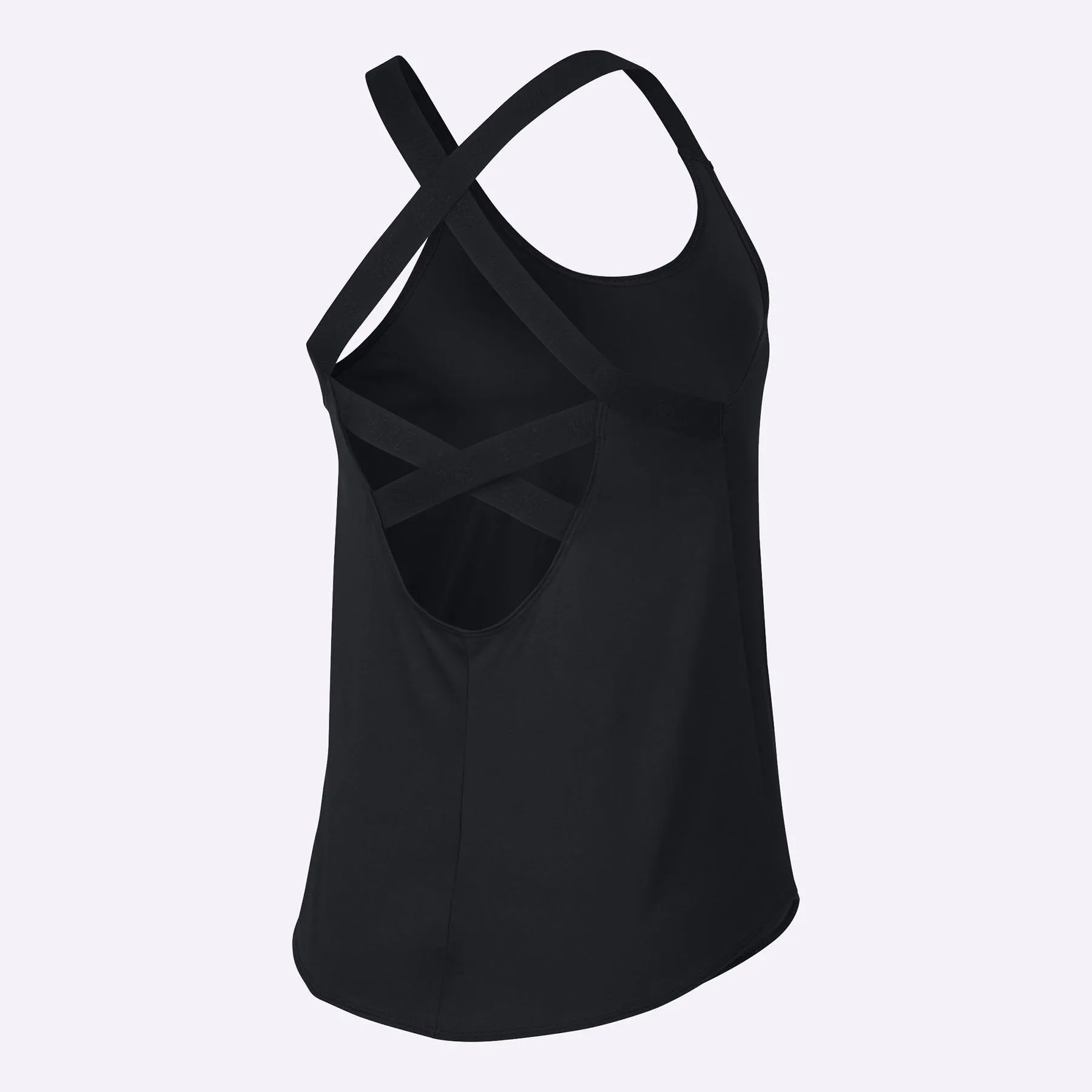 Nike Dri-FIT - Women's Training Tank - Black/Black/White