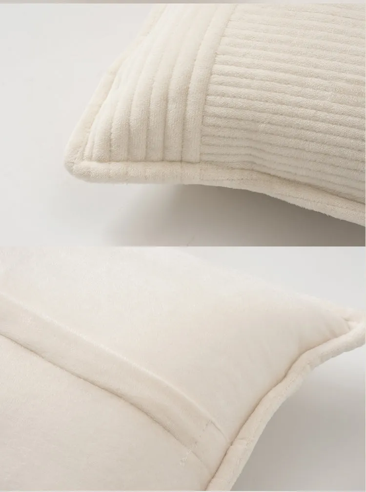 Off-White Minimalist Pillow