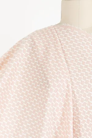 Peachy Keen Cotton/Rayon Jacquard Knit