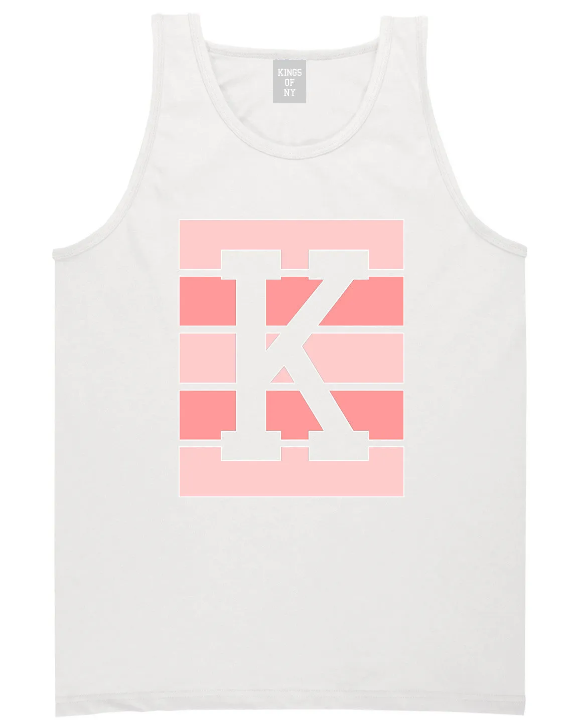 Pink K Blocks Tank Top