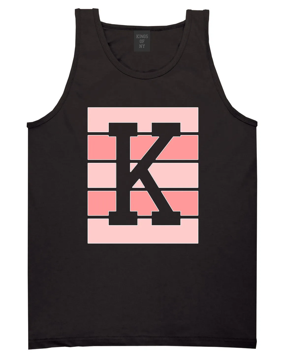 Pink K Blocks Tank Top