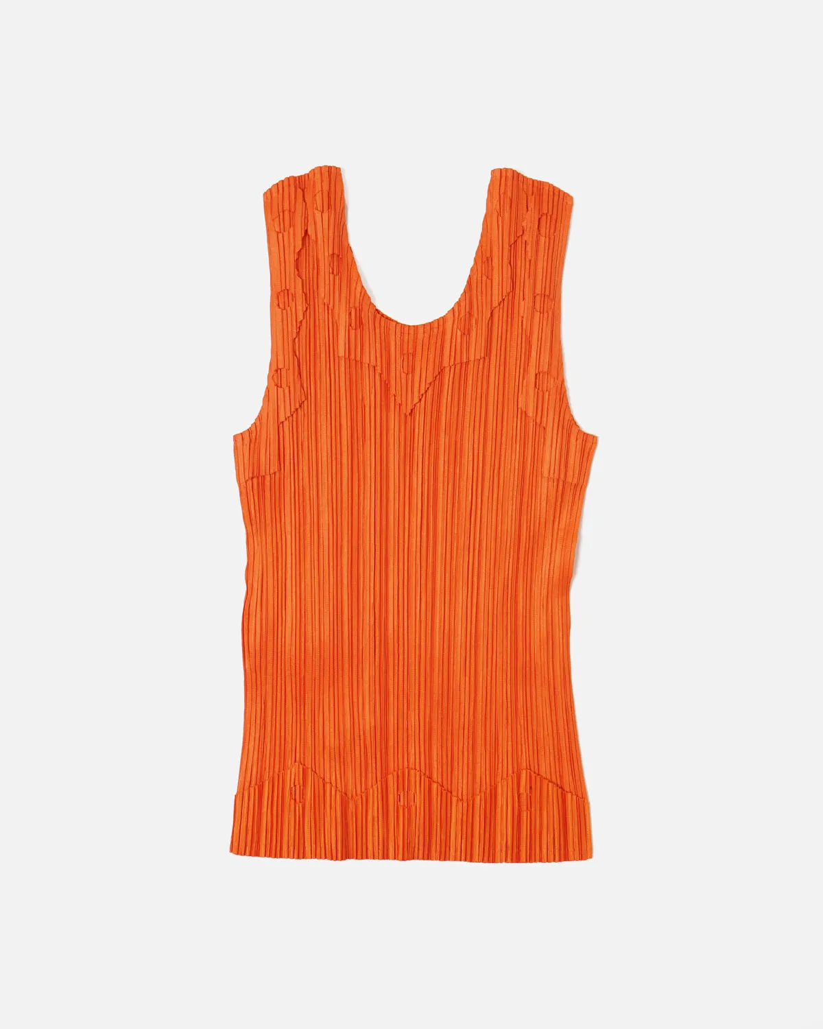 Pleats Please Design Tank Top