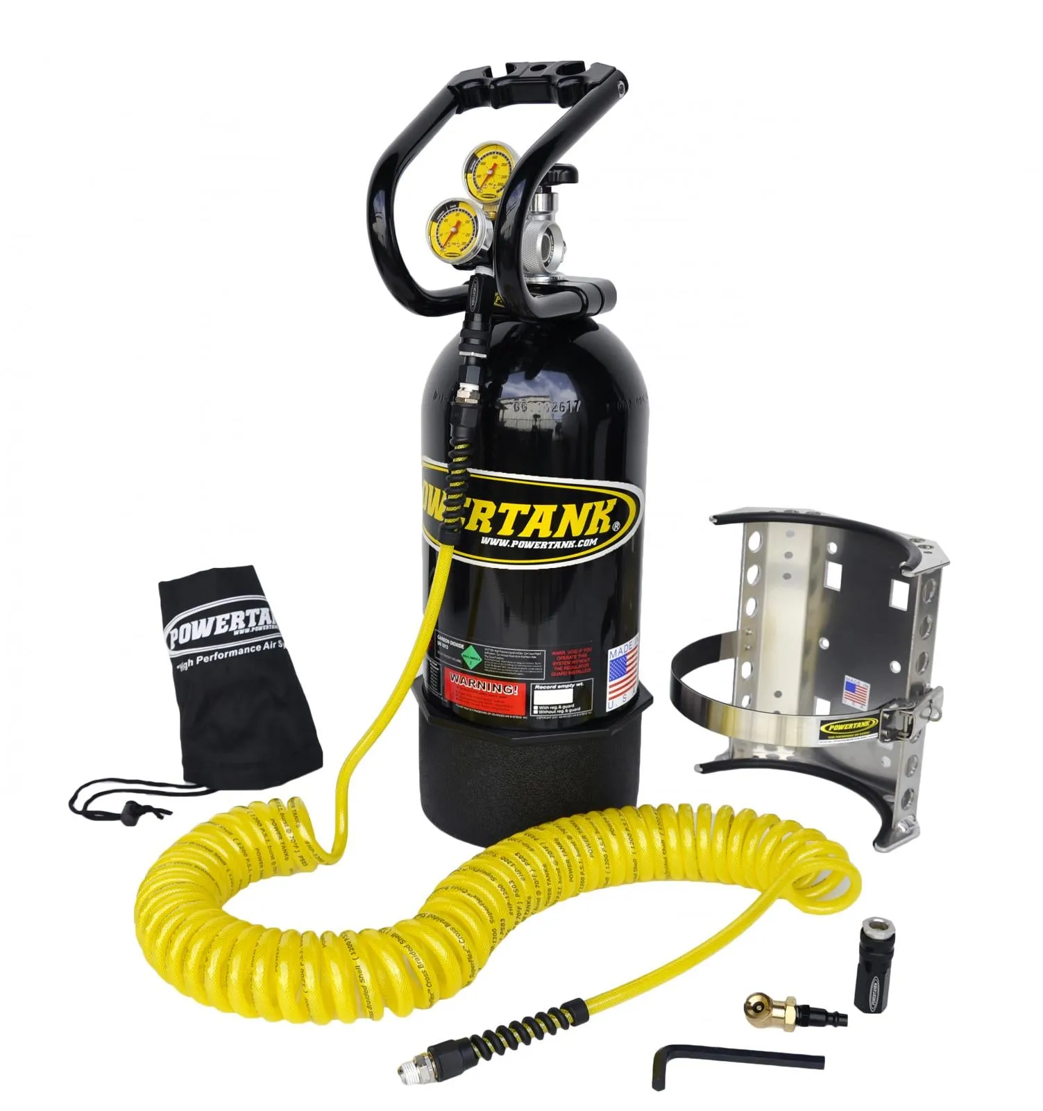 Power Tank - CO2 Tank 10 LB Package A System 250 PSI Power Tank