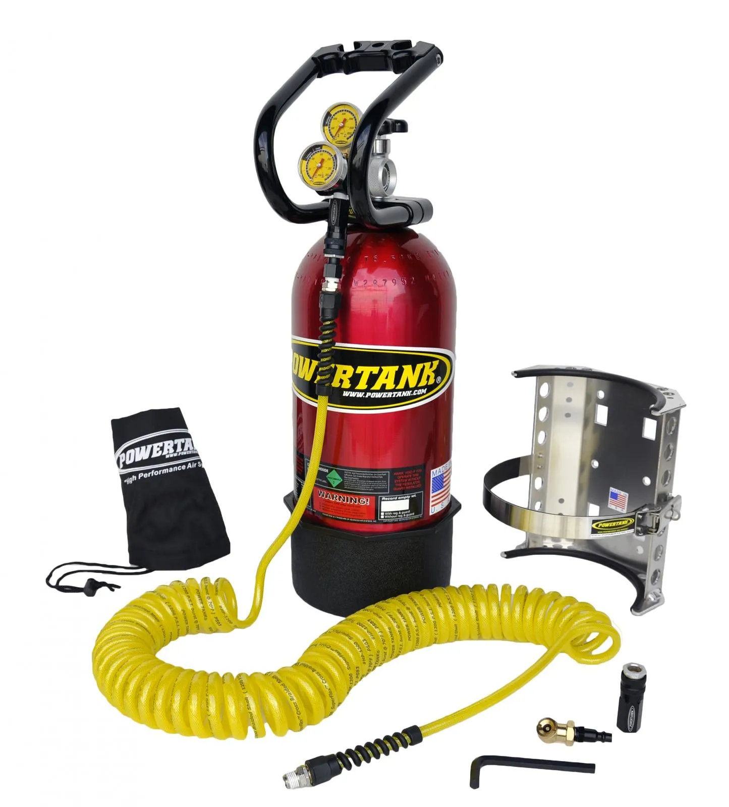 Power Tank - CO2 Tank 10 LB Package A System 250 PSI Power Tank