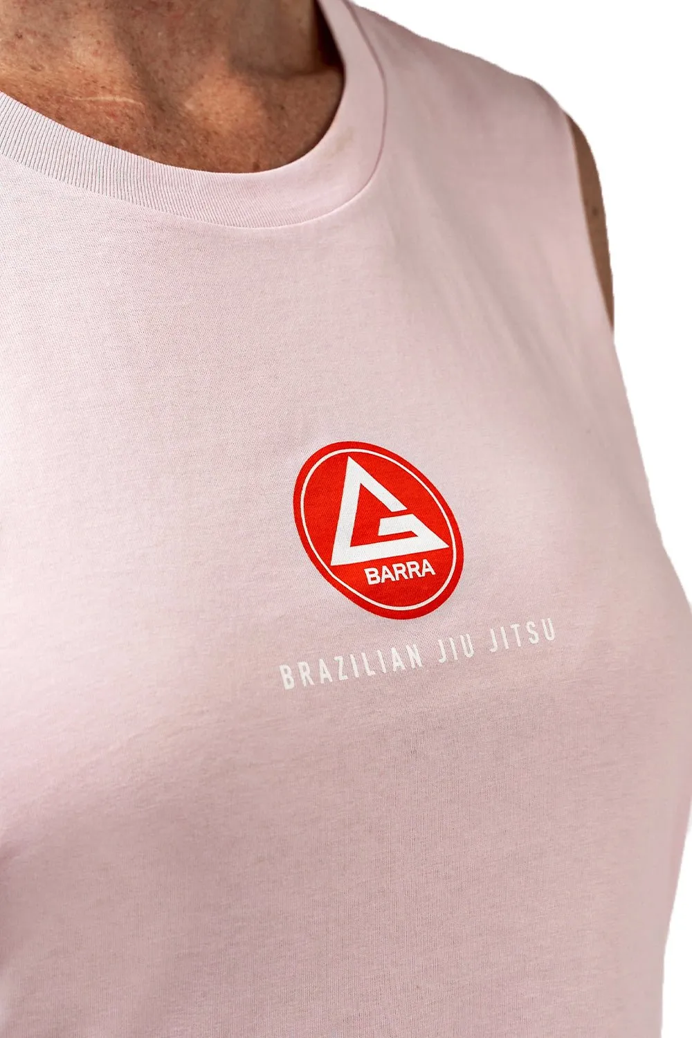 Red Shield Womens Tank - Pink