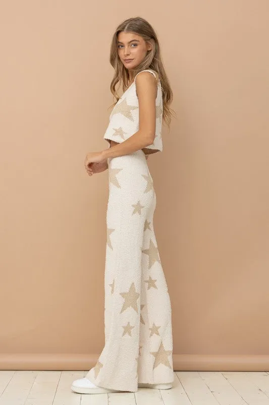 Shining Star Print Tank Pant Set