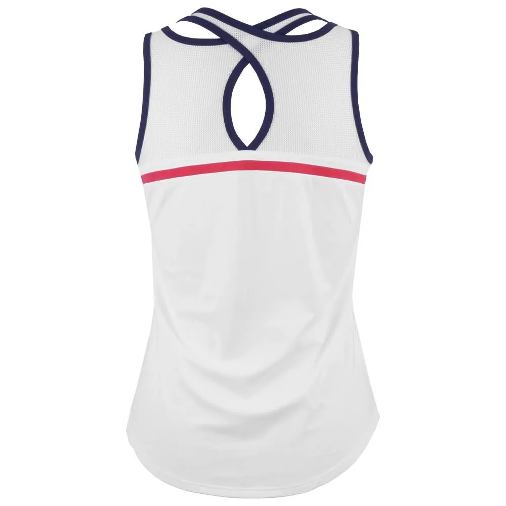 Sofibella Women's Wild Flowers Tank - White