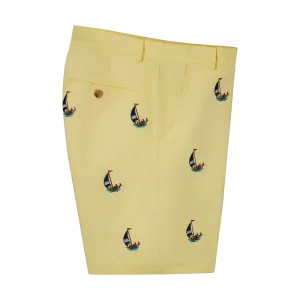 STAPLE CHINO SHORTS-YELLOW