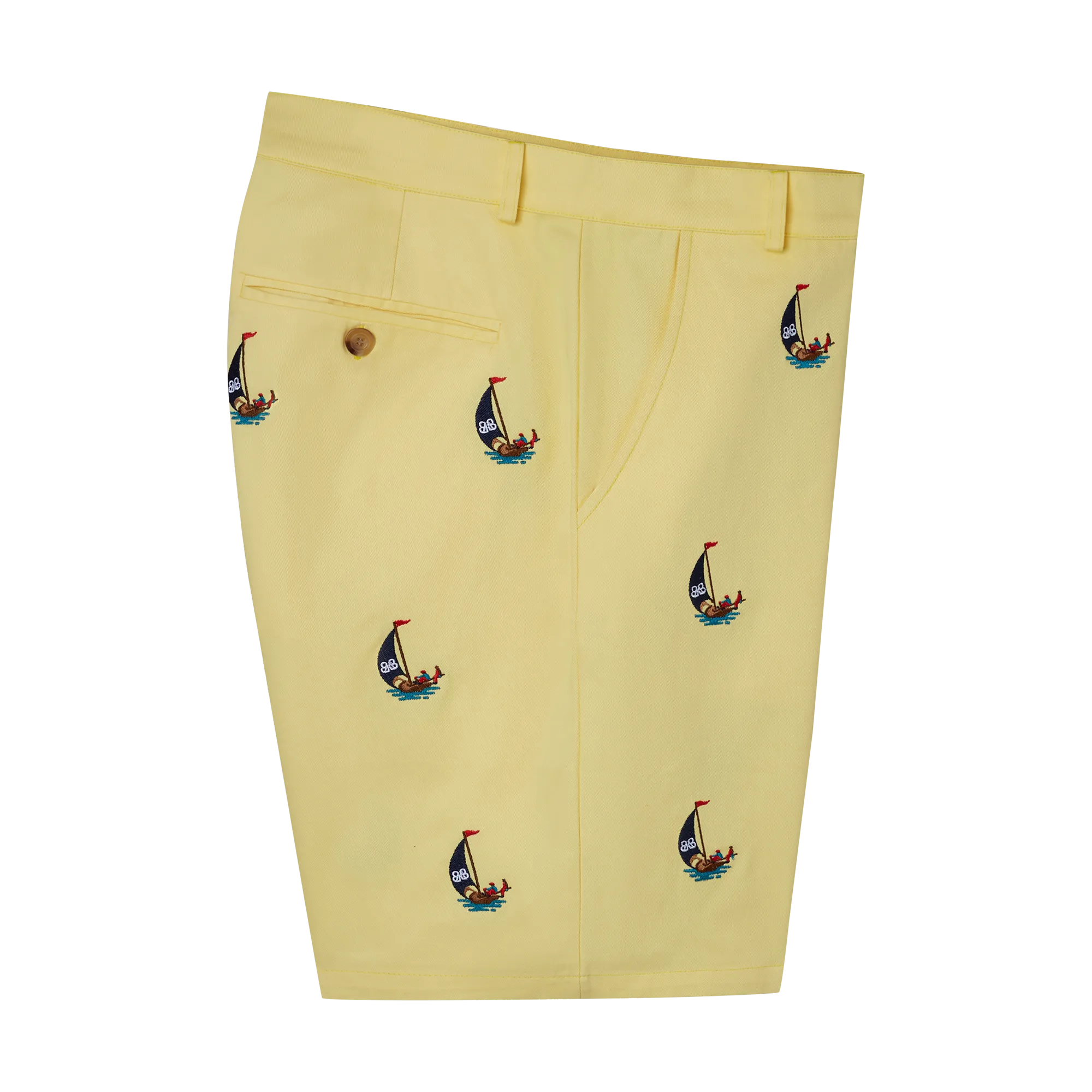 STAPLE CHINO SHORTS-YELLOW