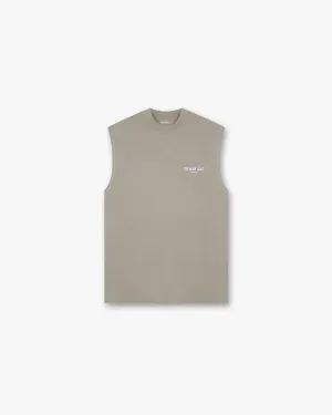 Team 247 Oversized Tank - Khaki Lilac