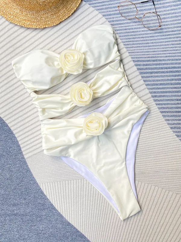 TEEK - 3D Flower Swimsuit