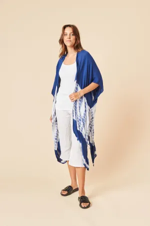 THE DIVINE KIMONO IN OPEN WHITISH BLUE