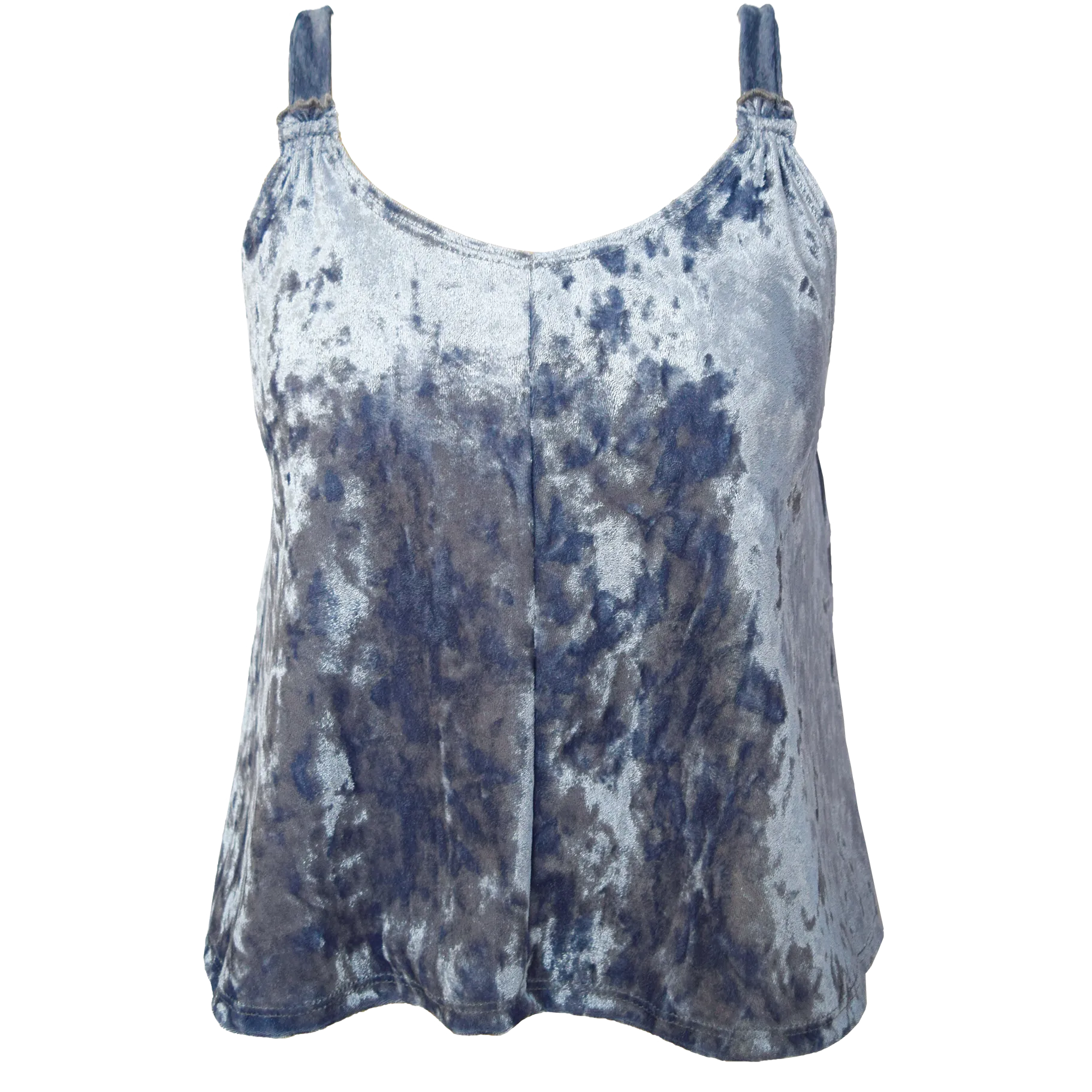 Tru Luv Crushed Velvet Tank