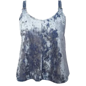 Tru Luv Crushed Velvet Tank