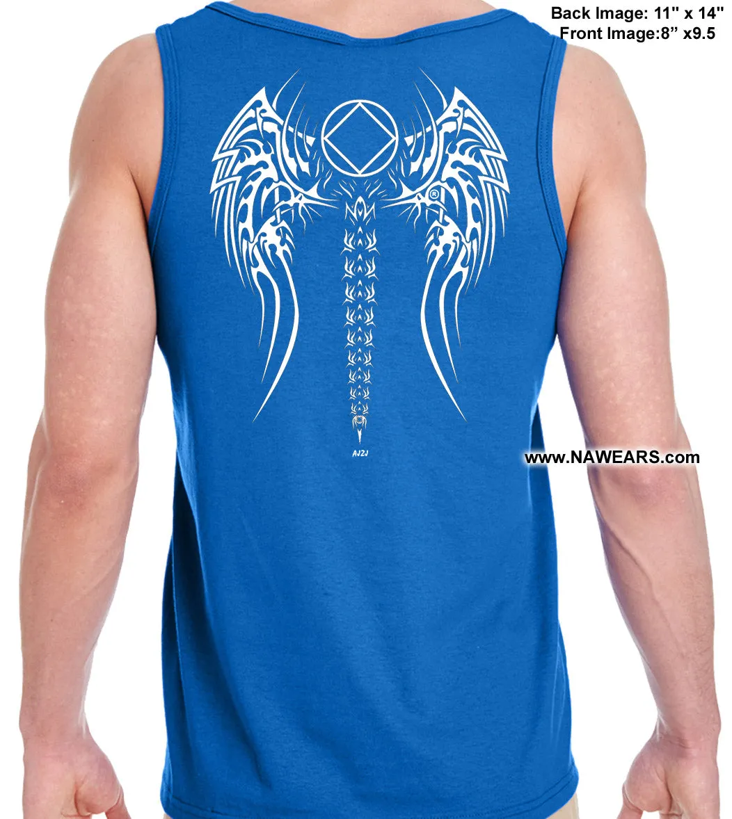 utt- Tribal Patch Work Unisex Tank Tops