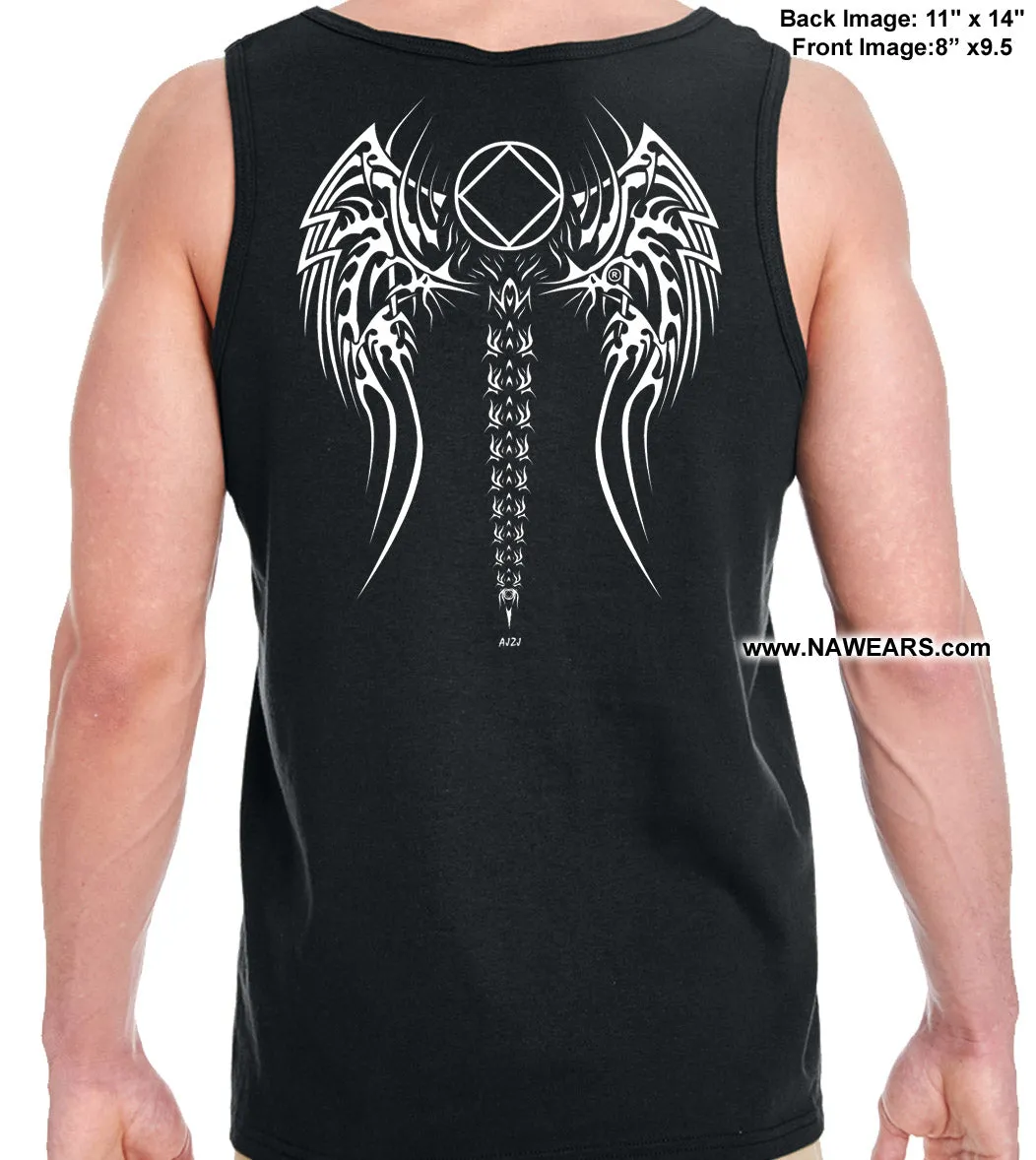 utt- Tribal Patch Work Unisex Tank Tops