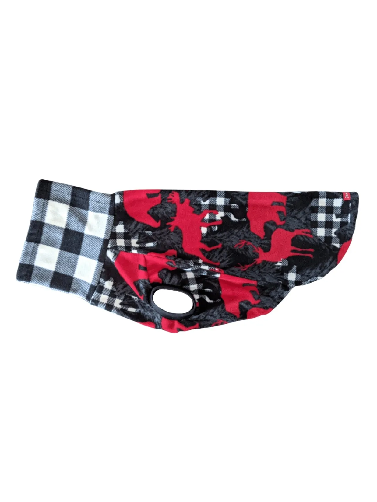 Wildlife & Buffalo Plaid Dog Sweater