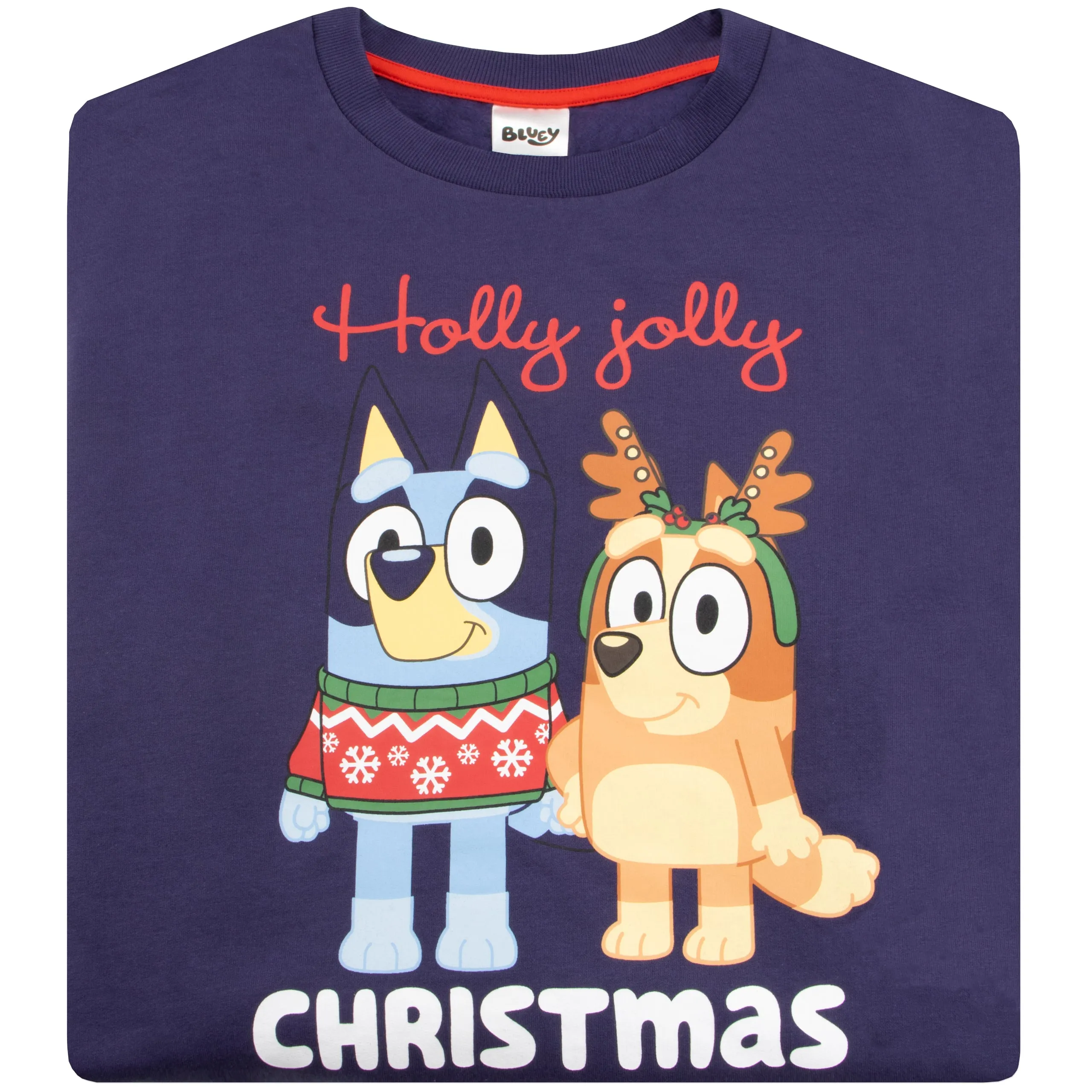 Womens Bluey Christmas Sweatshirt